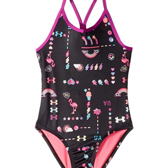 girls under armour bathing suit